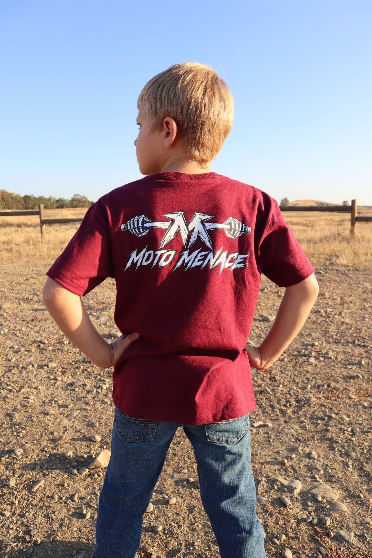 Kids’ Heavyweight Boxy-Fit Halloween Tee | Moto Menace