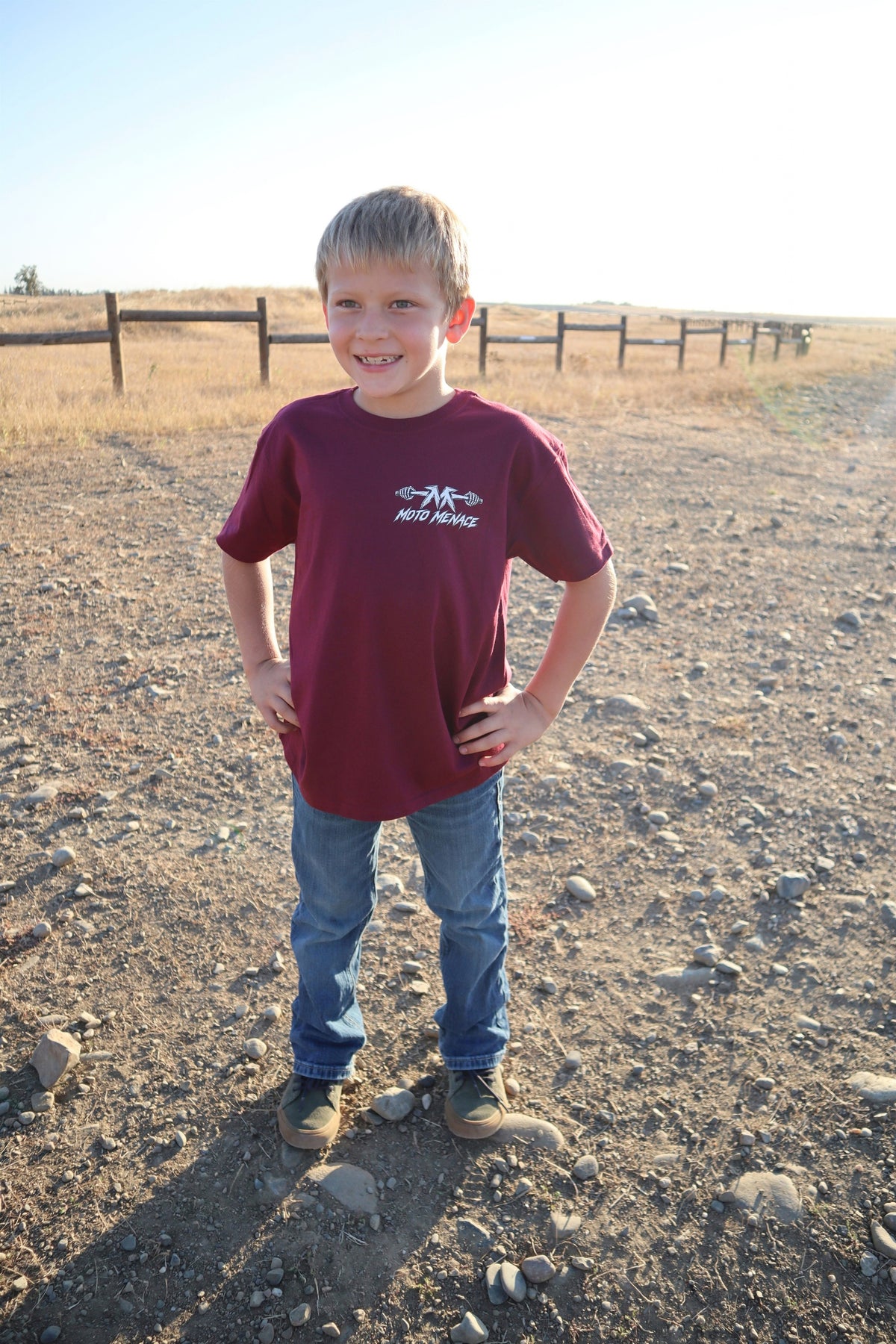 Kids’ Heavyweight Boxy-Fit Halloween Tee | Moto Menace